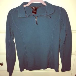fleece north face pullover